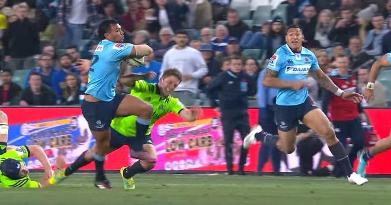 RÉSUMÉ VIDÉO. Super Rugby : les Waratahs jouent avec les nerfs des fans mais battent les Highlanders