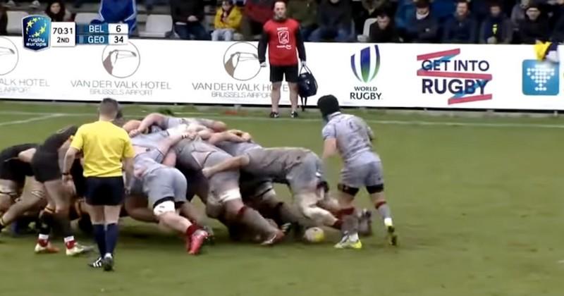 Rugby Europe Championship - Surpuissante en mêlée, la Géorgie roule sur la Belgique [VIDÉO]