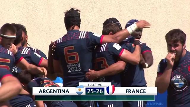 RÉSUMÉ VIDÉO. Championnat du monde U20. Les Bleuets arrachent la victoire face à l'Argentine à la 80e