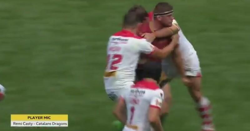 VIDÉO. INSOLITE. Dragons Catalans. Micro embarqué sur Rémi Casty face à Saint-Helens