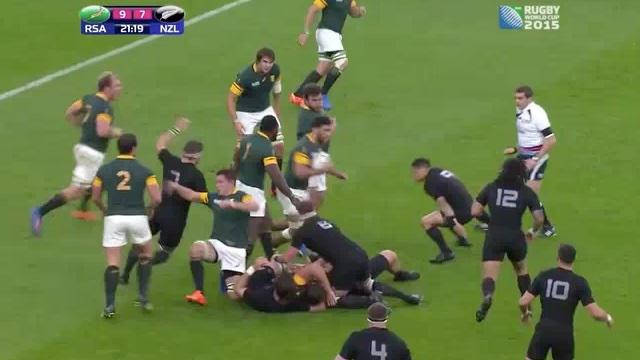 VIDÉO. Richie McCaw privé de finale de Coupe du monde pour un mauvais geste ?