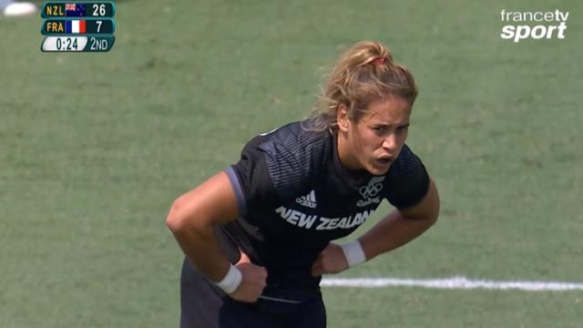 VIDÉO. Rio 2016. Rugby à 7. Les Françaises impuissantes face à la Nouvelle-Zélande (26-7)