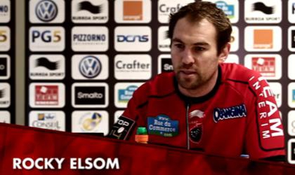 Rocky Elsom et Danie Rossouw s'affichent avec le maillot du RCT