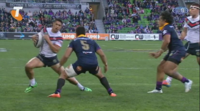 VIDEO. NRL - Roger Tuivasa-Sheck casse les chevilles de son vis-à-vis avec un magnifique tchik tchak