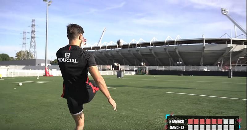 VIDEO. INSOLITE. Romain Ntamack et Nicolas Sanchez se défient à l'impossible ''bin kick challenge''