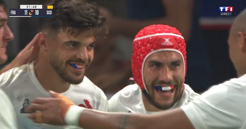 VIDEO. Les supporters du XV de France et du Stade Toulousain ravis par le retour sur le pré de Romain Ntamack