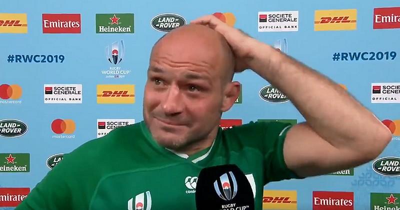 Les larmes aux yeux, Rory Best ovationné par le public et salué par les All Blacks [VIDÉO]