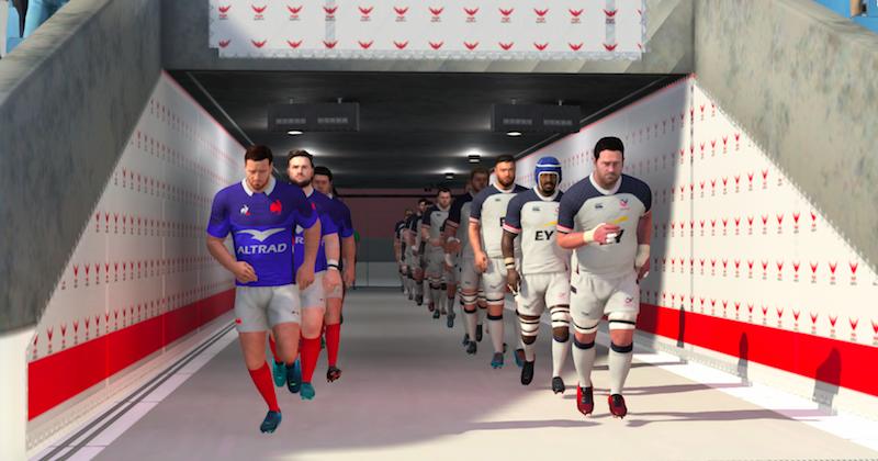 Le XV de France domine les USA...sur Rugby 20 !