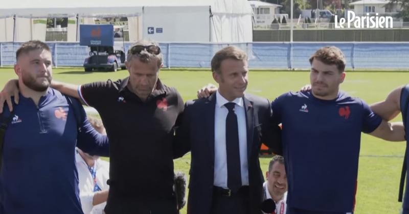 XV DE FRANCE.  ''A mes yeux, ils sont prêts !'' Le président de la république envoie son soutien à nos Bleus !