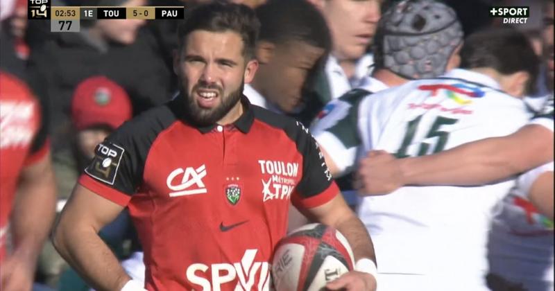 TOP 14. VIDEO. Première mi-temps de folie d'Enzo Hervé, qui s'installe comme titulaire au RCT !