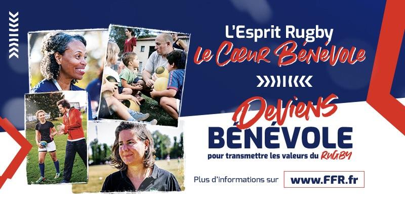 RUGBY. Aidons nos clubs à se développer, devenez bénévoles pour la FFR !