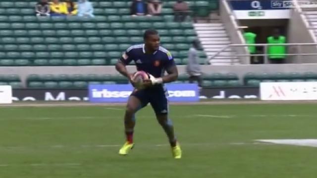 RUGBY À 7. Virimi Vakatawa passe près d'éliminer l'Angleterre à lui seul