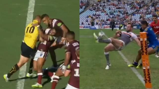 VIDEO. Rugby à XIII. La passe décisive acrobatique de Pat Richards, Luke Page pose son cerveau et charge