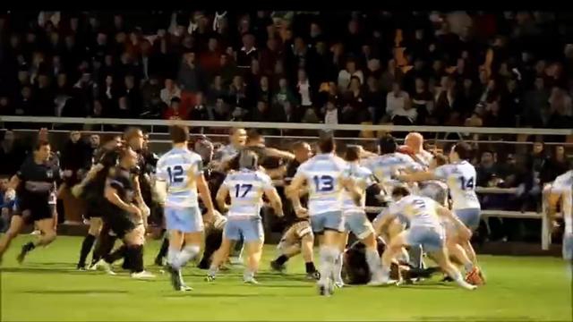 Rugby amateur #10 : La grosse bagarre générale entre Bergerac et Libourne en fédérale 2