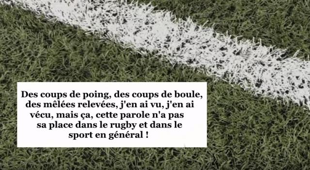 RUGBY AMATEUR : le témoignage émouvant d'un joueur après des insultes racistes proférées en plein match