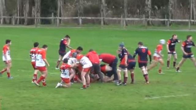 VIDEO. Bélascain - Le match entre Tyrosse et Mauléon dégénère avec une violente bagarre générale