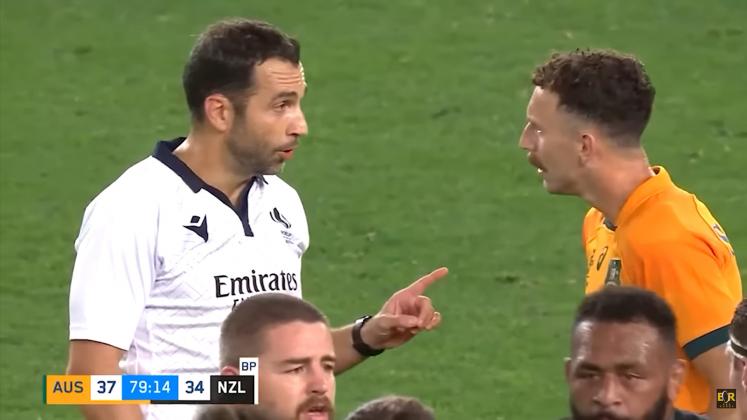 RUGBY CHAMPIONSHIP. Chronomètre en main l’Australie dépose plainte contre l’arbitrage de Mathieu Raynal