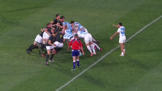 VIDÉO. Rugby Championship : La mêlée de l'Argentine désosse celle de l'Afrique du Sud