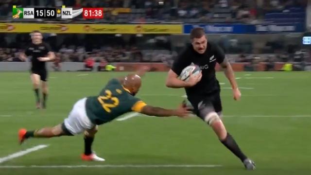 VIDÉO.RUGBY CHAMPIONSHIP.  Les All Blacks roulent sur les Springboks pour leur 17ème victoire de rang (15-57)