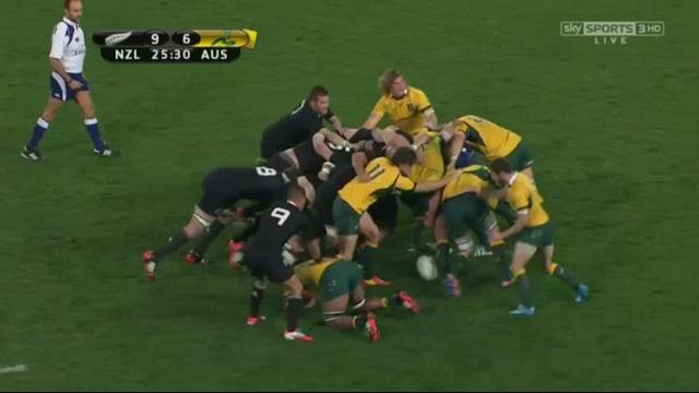 VIDEO. Rugby Championship - Les excellentes mêlées entre les All Blacks et les Wallabies participent au spectacle 