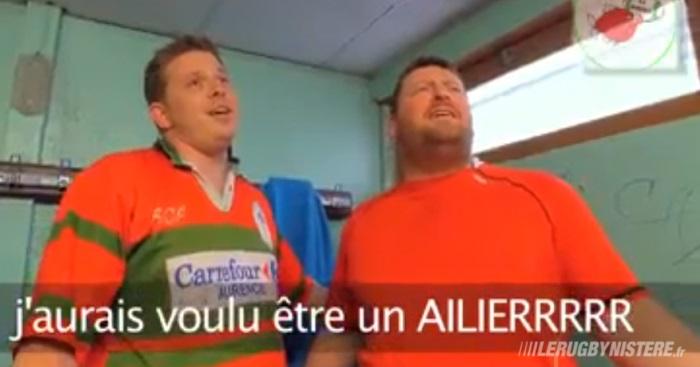 VIDEO. Rugby Amateur : le blues pour de rire, ou quand des pilars s'éclatent sur Starmania