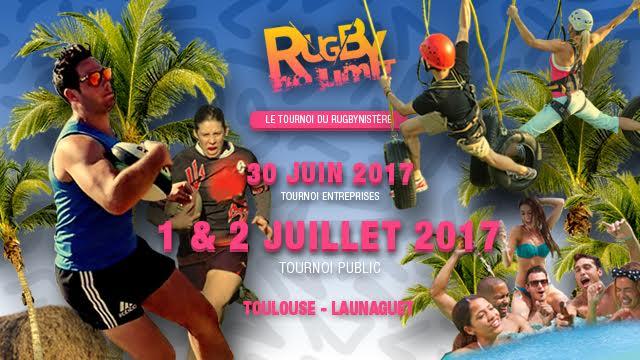 Le Rugbynistère organise son 2e Rugby No Limit - 1 et 2 juillet 2017 à Toulouse - Launaguet