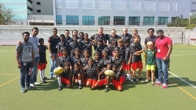 Le Rugby Slums Club Chennai continue d'aider les enfants des bidonvilles en Inde