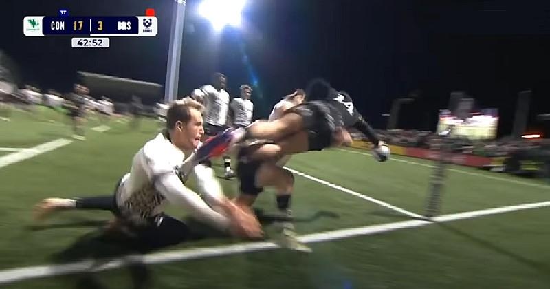 RUGBY. VIDEO. Andrew Smith s'envole façon Superman pour entrer en Terre promise !