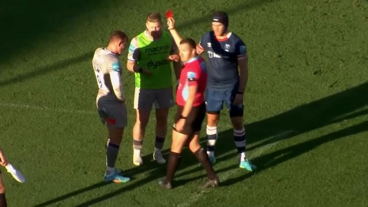 RUGBY. VIDEO. 0 minute de jeu, 1 carton rouge : un record pour cette recrue