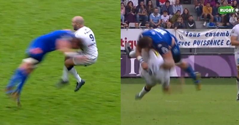 VIDEO. Top 14. Ryno Pieterse (Castres) pète une durite et désintègre Maxime Lucu (UBB)