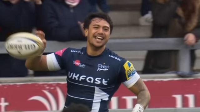 VIDEO. Premiership - Sale : les highlights de Denny Solomona, ancien treiziste et nouvelle sensation du rugby anglais