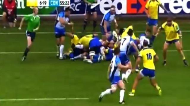 VIDEO. H Cup : Kieran Marmion se fait aplatir comme une crêpe par Samu Vunisa