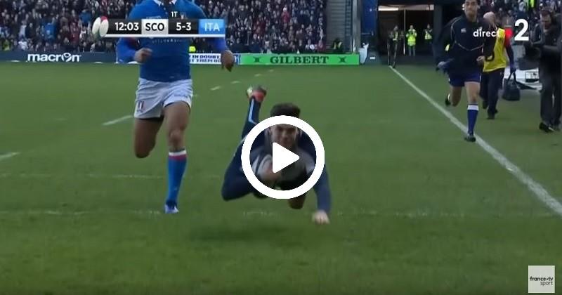 Les délices de passes au pied de Russell pour la victoire Écossaise face à l'Italie [VIDÉO]