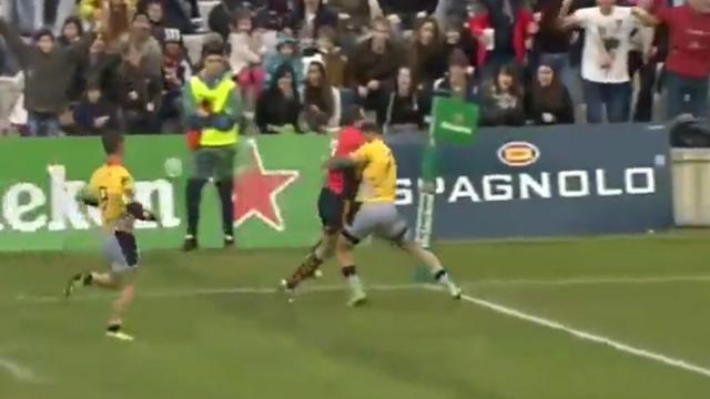 VIDEO. 6 Nations B. Sébastien Ascarat fait parler ses cannes et sa puissance face à la Roumanie 