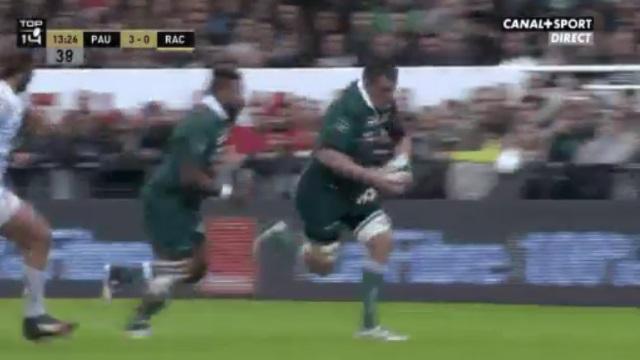 VIDEO. Top 14 - Section Paloise : James Coughlan plaqué par... son propre coéquipier