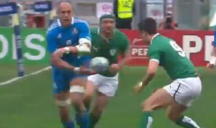 La passe magique de Sergio Parisse