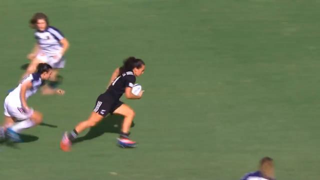 VIDEO. Sao Paulo 7s : L'essai ultrarapide de la Nouvelle-Zélande face à France 7 Féminines