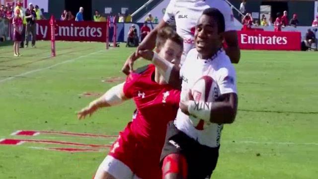 VIDÉO. SEVENS : Le Fidjien Jerry Tuwai marque l'essai du week-end dès le coup d'envoi