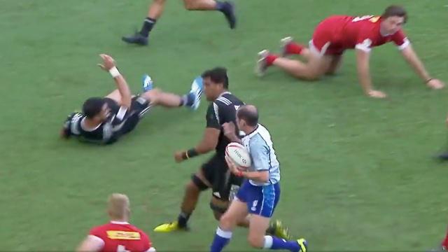 VIDÉO. INSOLITE. SEVENS. Quand l'arbitre Alexandre Ruiz se prend pour un All Black 