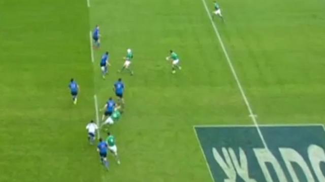 6 Nations - France vs Irlande. Simple avertissement pour Yoann Maestri après son coup d'épaule sur Jonathan Sexton