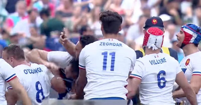 Singapour 7s - France 7 sans Parez mais avec Villière, Iraguha et Valleau