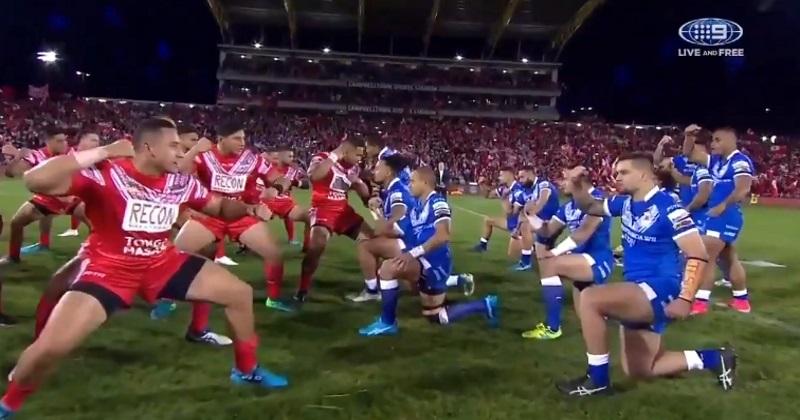 VIDÉO. Sipi Tau vs Siva Tau : les Tonga et les Samoa se défient frontalement avant la rencontre