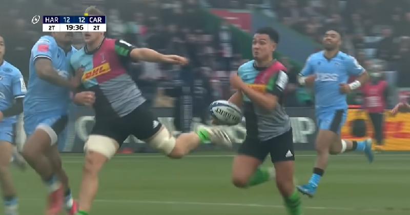 CHAMPIONS CUP. Encore lui ! Marcus Smith marque un essai incroyable face à Cardiff