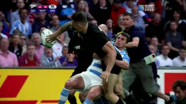 VIDEO. Coupe du monde. Nouvelle-Zélande - Argentine. L'entrée fracassante de Sonny Bill Williams face aux Pumas