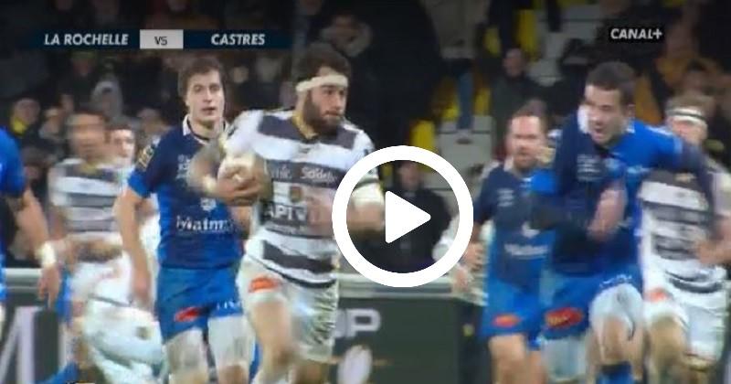 Aguillon mystifie la défense Castraise et s'offre un doublé pour la victoire de La Rochelle [VIDÉO]