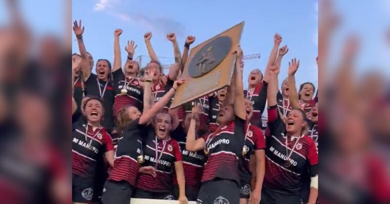 VIDÉO. Les réactions des féminines du Stade Toulousain, championne de France pour la première fois