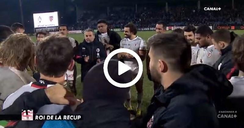 Le jeu au pied très bien senti par Médard pour la victoire de Toulouse à Agen [VIDÉO]