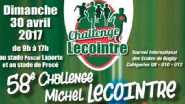 Stade Nantais : le 30 avril 2017 aura lieu le 58ème Challenge Michel Lecointre