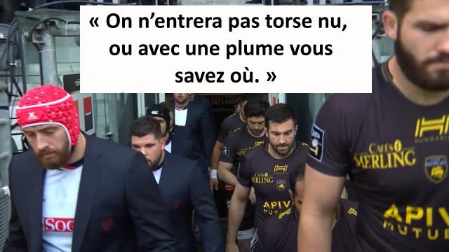 VIDEO. Top 14 : le Stade Rochelais entre sur la pelouse sans blazer, Patrice Collazo se justifie