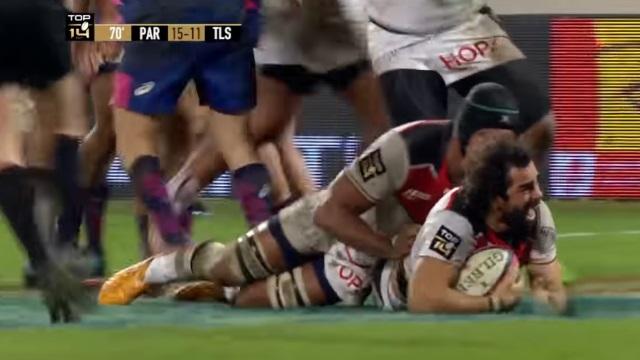 VIDEO. Top 14 : le Stade Toulousain s'impose sur le fil dans le Classico avec un doublé de Yoann Huget